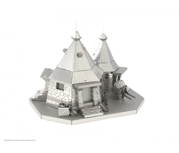 Металева збірна 3D модель Harry Potter - Rubeus Hagrid Hut (Хатина Рубеуса Хагріда), Metal Earth (MMS441)