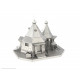 Металева збірна 3D модель Harry Potter - Rubeus Hagrid Hut (Хатина Рубеуса Хагріда), Metal Earth (MMS441)