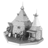 Фото 3 - Металева збірна 3D модель Harry Potter - Rubeus Hagrid Hut (Хатина Рубеуса Хагріда), Metal Earth (MMS441)