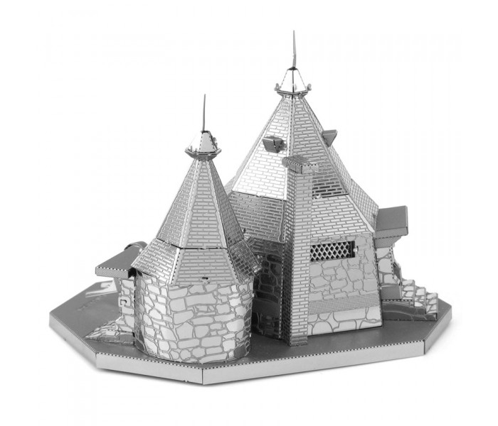 Металева збірна 3D модель Harry Potter - Rubeus Hagrid Hut (Хатина Рубеуса Хагріда), Metal Earth (MMS441)