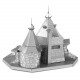 Металева збірна 3D модель Harry Potter - Rubeus Hagrid Hut (Хатина Рубеуса Хагріда), Metal Earth (MMS441)
