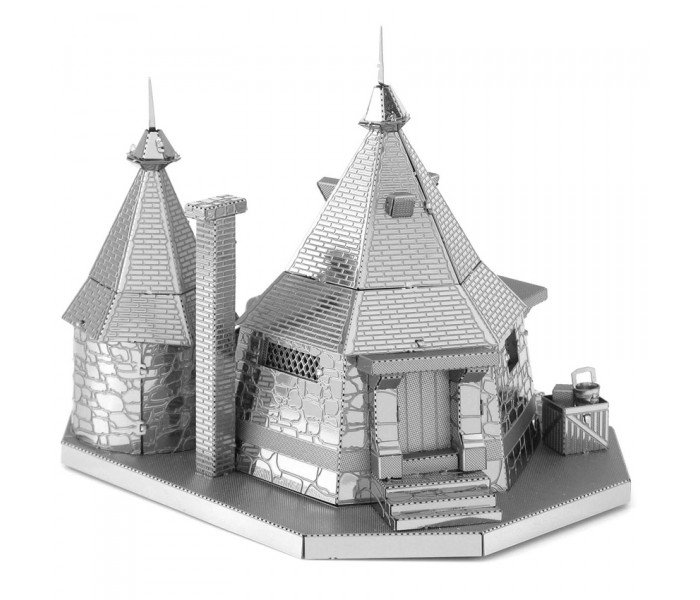 Металева збірна 3D модель Harry Potter - Rubeus Hagrid Hut (Хатина Рубеуса Хагріда), Metal Earth (MMS441)