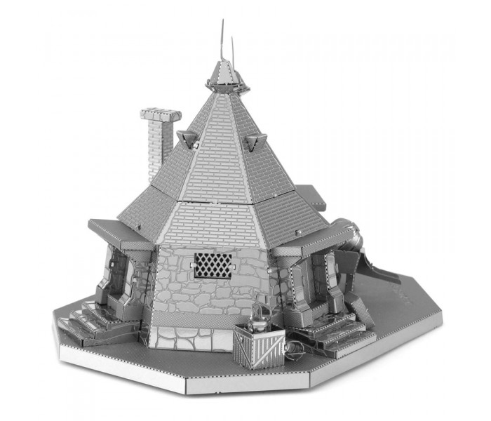 Металева збірна 3D модель Harry Potter - Rubeus Hagrid Hut (Хатина Рубеуса Хагріда), Metal Earth (MMS441)