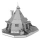 Металева збірна 3D модель Harry Potter - Rubeus Hagrid Hut (Хатина Рубеуса Хагріда), Metal Earth (MMS441)
