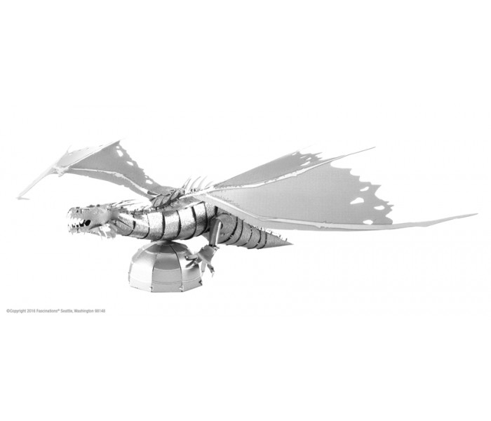Металева збірна 3D модель Harry Potter - Gringott’s Dragon (Дракон банку Грінготтс), Metal Earth (MMS443)