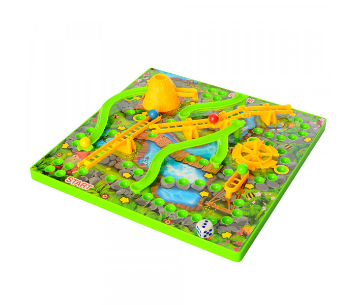 Настольная игра Змейки и лесенки 3D