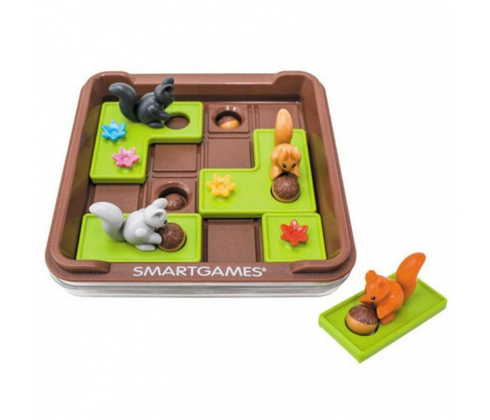 Игра-головоломка «Вперед, за горіхами!» Smart Games (SG 425 UKR)