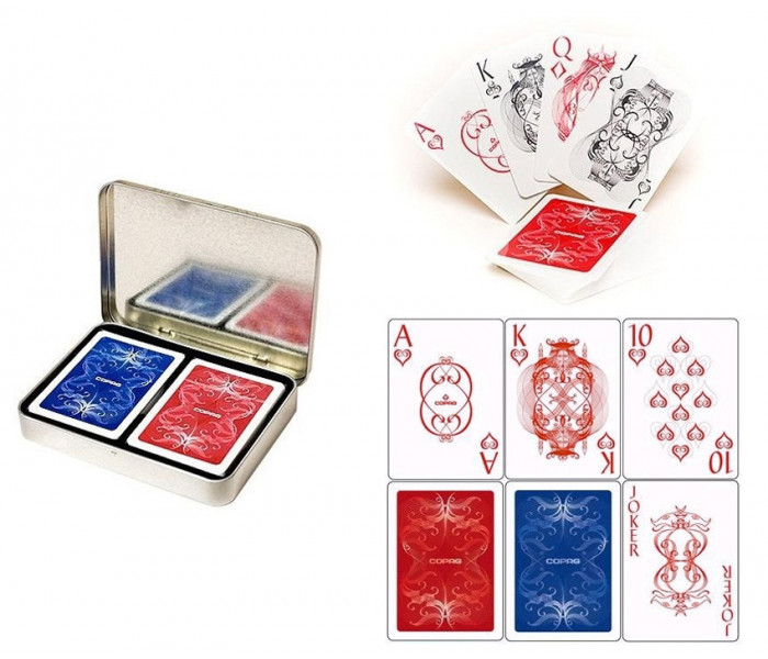 Подарочный набор пластиковых карт Copag Double Deck Centennial