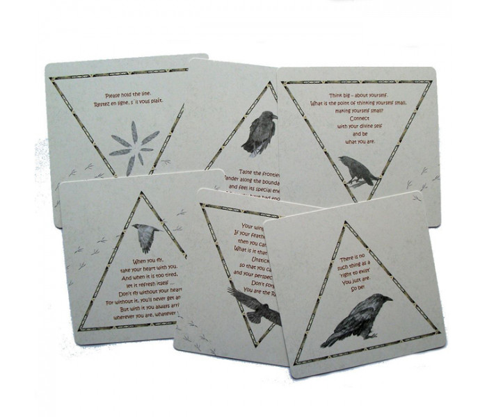 Гадальні карти Raven Cards Oracle by Gabi Bucker. AGM
