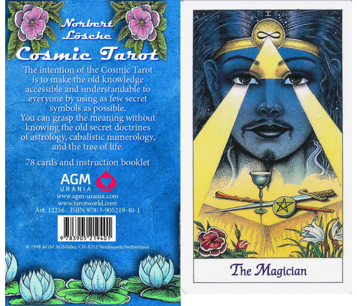 Космічне Таро Норберта Льоше - Norbert Loesches Cosmic Tarot. AGM