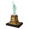 Фото 3 - Пазл 3D Ravensburger Статуя Свободи - нічна версія, 108 елементів (RSV-125968)