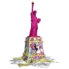 Фото 2 - Пазл 3D Ravensburger Статуя Свободи у стилі поп-арт 108 елементів (RSV-125975)