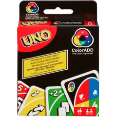Карткова гра Уно Додай колір (UNO ColorADD). Mattel (GDP08)
