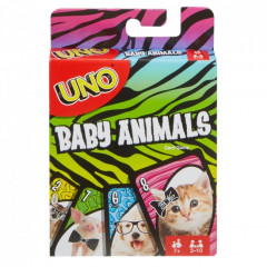 Карткова гра Уно Малюки-звірятка (UNO Baby Animals). Mattel (FLK78)