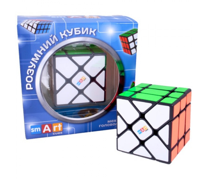 Кубик Фишера Smart Cube 3х3 Fisher черный. SC354