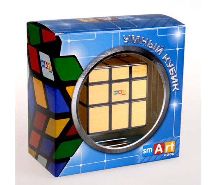 Зеркальный кубик Рубика Золотой | Smart Cube Mirror Gold. SC352