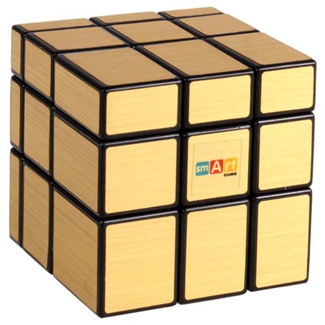Фото Зеркальный кубик Рубика Золотой | Smart Cube Mirror Gold. SC352