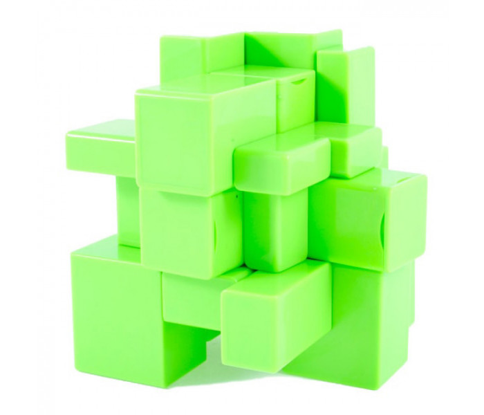Дзеркальний кубик Рубіка Зелений | Smart Cube Mirror Green Stickerless. SC358