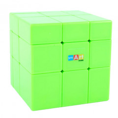 Зеркальный кубик Рубика Зеленый | Smart Cube Mirror Green Stickerless. SC358