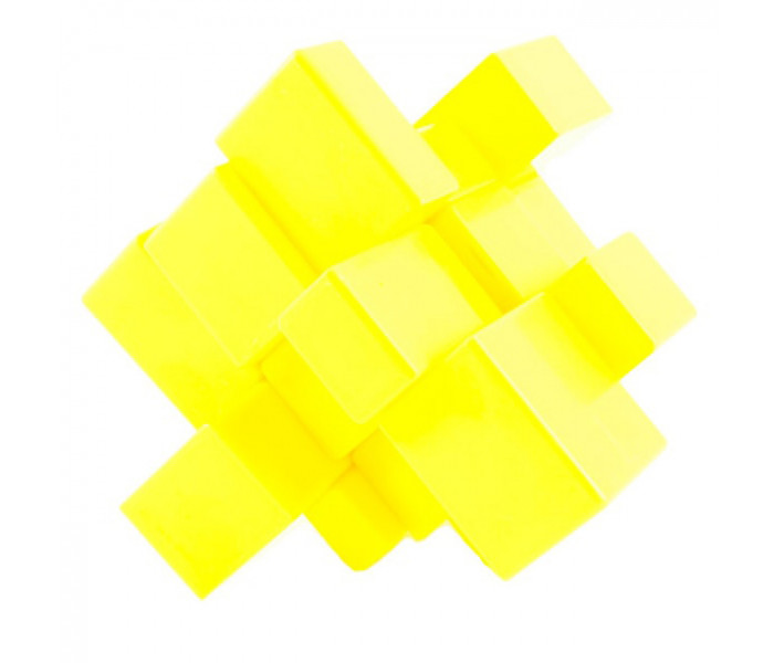 Зеркальный кубик Рубика Желтый | Smart Cube Mirror Yellow Stickerless. SC357