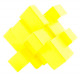 Зеркальный кубик Рубика Желтый | Smart Cube Mirror Yellow Stickerless. SC357