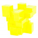 Зеркальный кубик Рубика Желтый | Smart Cube Mirror Yellow Stickerless. SC357