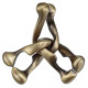 Металлическая головоломка Тринити Cast Puzzle Trinity, 6.ур. сложности. Huzzle 515118