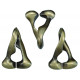 Металлическая головоломка Тринити Cast Puzzle Trinity, 6.ур. сложности. Huzzle 515118