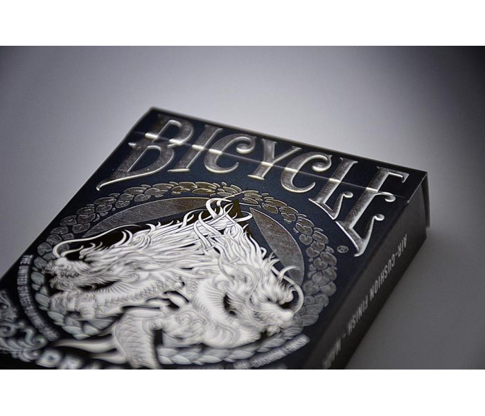 Игральніе карты Bicycle Silver Dragon