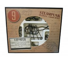 Фото Набор головоломок 9 Steampunk Puzzles | Brown set (9 штук). Eureka (473206)