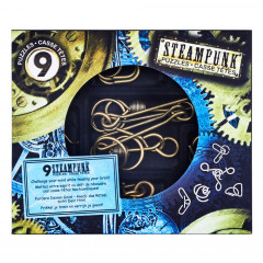 Набор головоломок 9 Steampunk Puzzles | Blue set (9 штук). Eureka (473207)