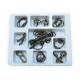 Набор головоломок 9 Steampunk Puzzles | Blue set (9 штук). Eureka (473207)
