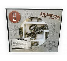 Фото Набор головоломок 9 Steampunk Puzzles | Grey set (9 штук). Eureka (473207)