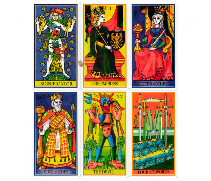 Таро Колесо госпожи Удачи - Dame Fortune’s Wheel Tarot. Lo Scarabeo