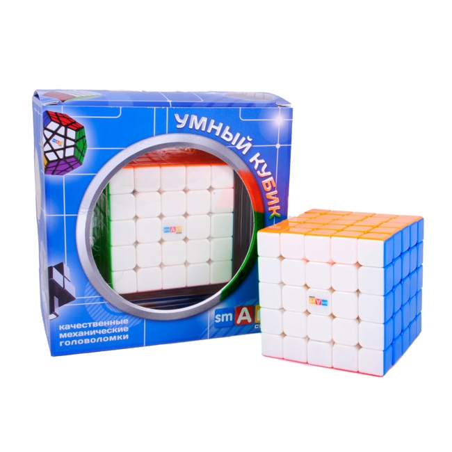 Фото Кубик Рубика 5х5х5 Stickerless (без наклеек). Smart Cube. SC504