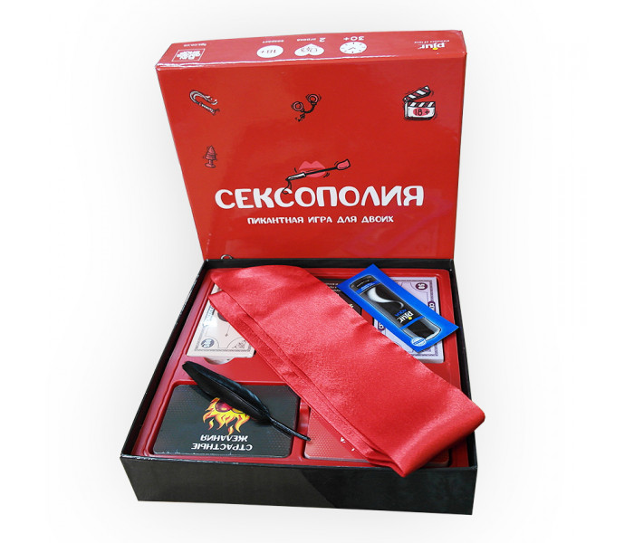 Настольная игра Сексополия РУС (эротическая монополия). Fun Games Shop (FGS01)