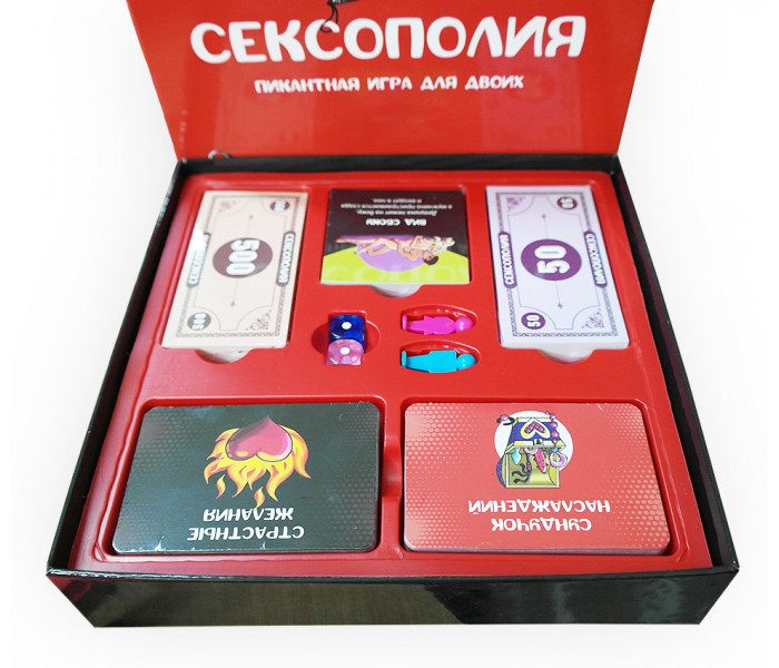 Настольная игра Сексополия РУС (эротическая монополия). Fun Games Shop (FGS01)