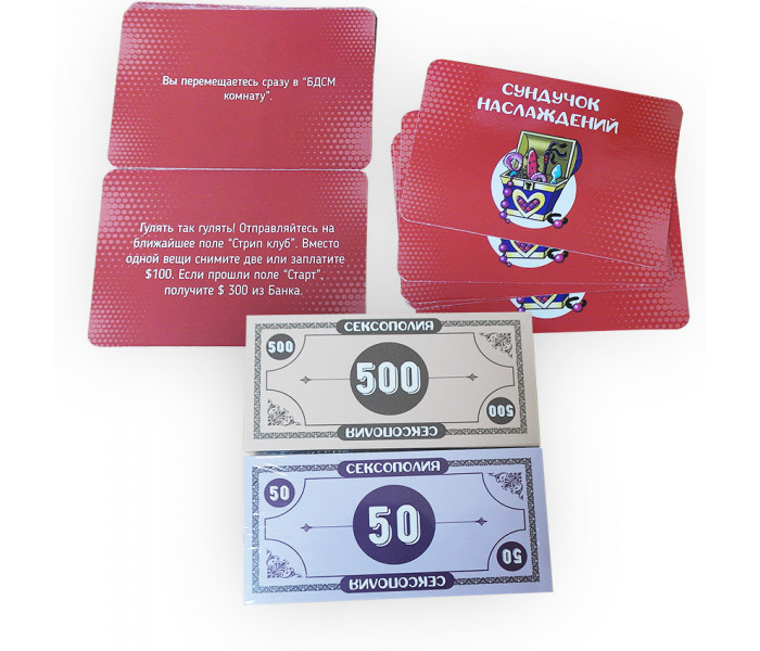 Настольная игра Сексополия РУС (эротическая монополия). Fun Games Shop (FGS01)