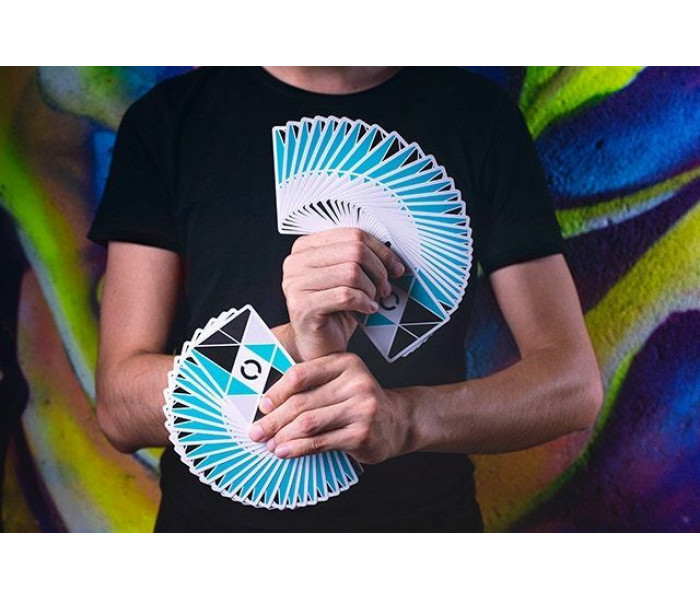 Cardistry by BOCOPO бирюзовые – игральные карты