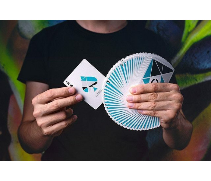 Cardistry by BOCOPO бирюзовые – игральные карты