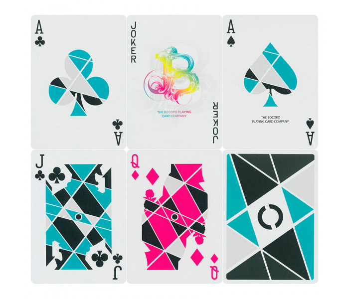 Cardistry by BOCOPO бирюзовые – игральные карты