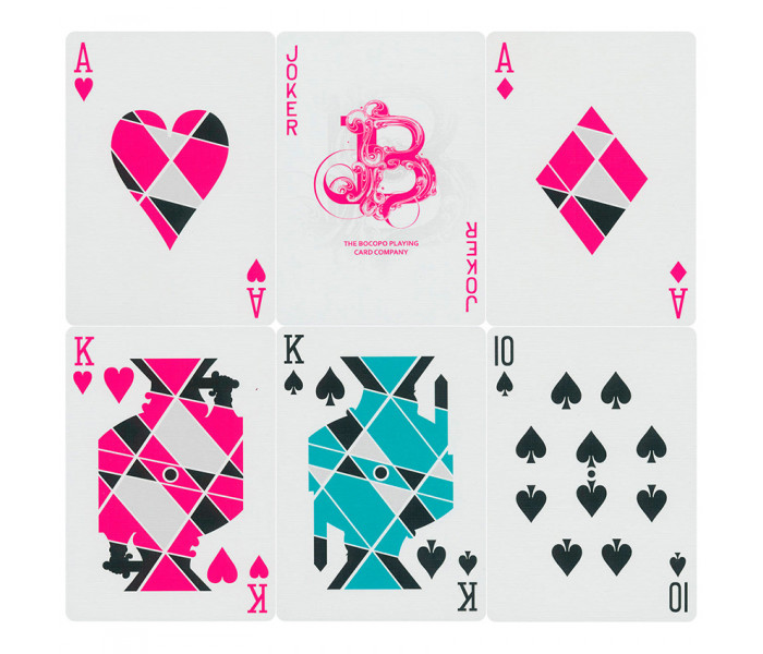 Cardistry by BOCOPO бирюзовые – игральные карты