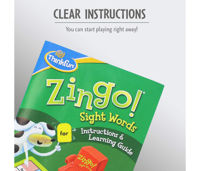 Зинго Слова - игра сортер, ThinkFun Zingo (на англ. языке). 7704