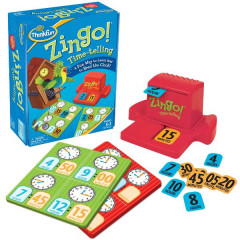 Зинго Время - игра сортер, ThinkFun Zingo Time (на англ. языке). 7705
