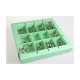 Набір головоломок 10 Metal Puzzle Green | Зелений набір (10 штук). Eureka (473357)