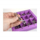 Набір головоломок 10 Metal Puzzle Violet | Фіолетовий набір (10 штук). Eureka (473359)