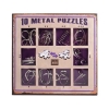 Фото 1 - Набір головоломок 10 Metal Puzzle Violet | Фіолетовий набір (10 штук). Eureka (473359)