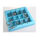 Набір головоломок 10 Metal Puzzle Blue | Блакитний набір (10 штук). Eureka (473356)