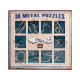 Набір головоломок 10 Metal Puzzle Blue | Блакитний набір (10 штук). Eureka (473356)