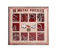 Фото Набір головоломок 10 Metal Puzzle Red | Червоний набір (10 штук). Eureka (473358)